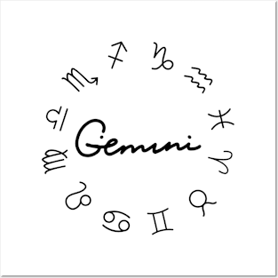 Gemini Season Posters and Art